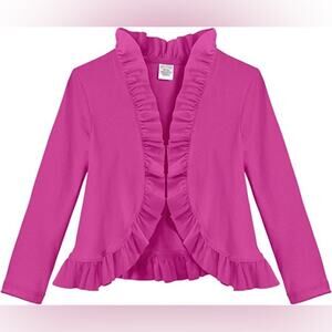 City Threads Pink Ruffle Sweater